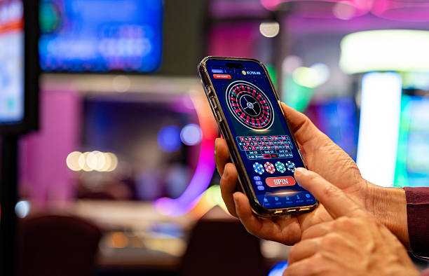 Quickspin game interface on mobile phone showing fast-paced slot rounds